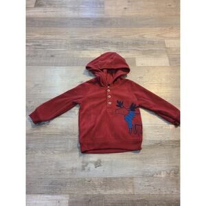 Child of mine by carters 12 months maroon hoodie